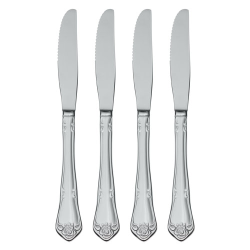 Oneida True Rose Everyday Flatware Dinner Knives Wayfair